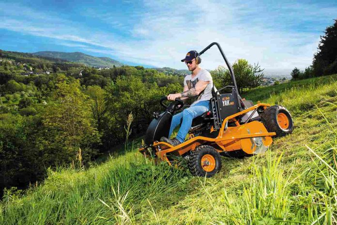 Mowing On Slopes