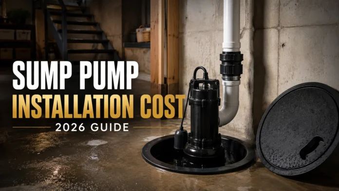 Sump Pump Installation Cost