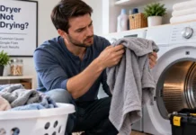 Dryer Not Drying? 9 Practical Checks to Get Clothes Dry Again Safely Dryer Not Drying