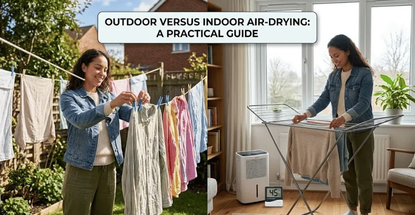 Outdoor Versus Indoor Air-Drying