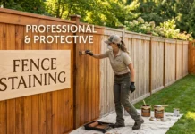Fence Staining: How to Protect Your Wood Fence and Get a Lasting Finish Fence Staining